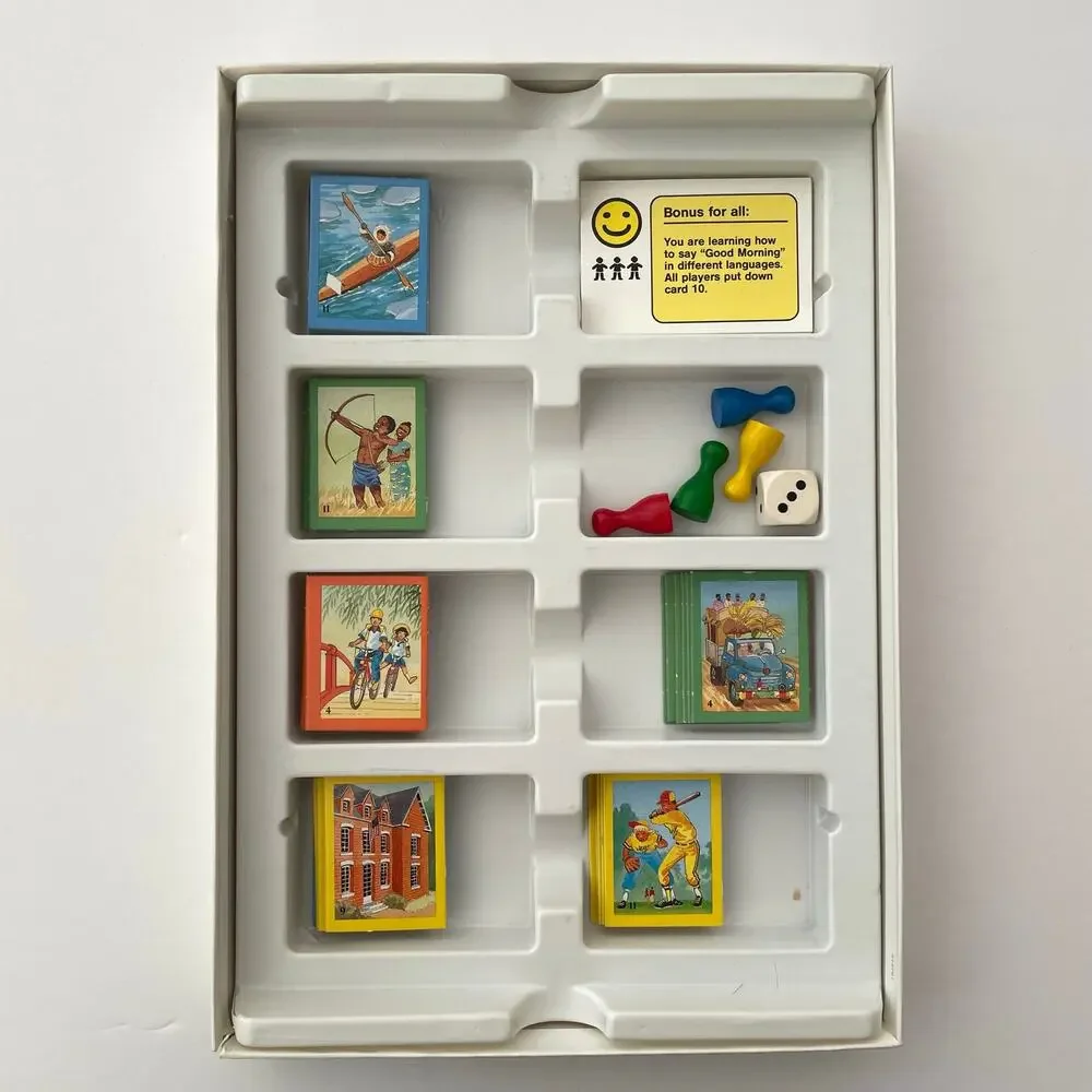 VTG Ravensburger Children of the World Board Game  Complete 1989